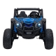 Duży Buggy dla dzieci UTV X3 Off-Road 2-osobowy 4 x 200W Niebieski BBH-028.NIE